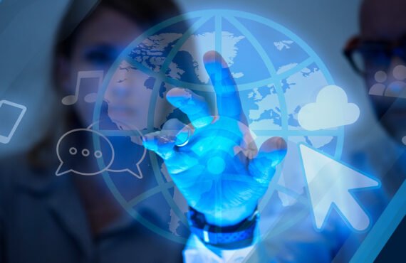 Graphic designers in a meeting at the office