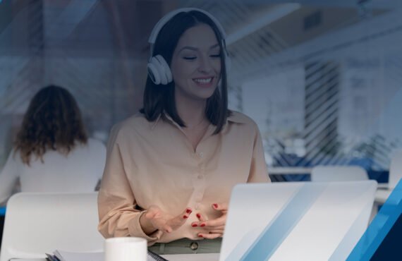 Graphic designers in a meeting at the office